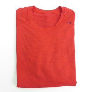 Lululemon Red Vent Tech Work-Out Yoga Jersey